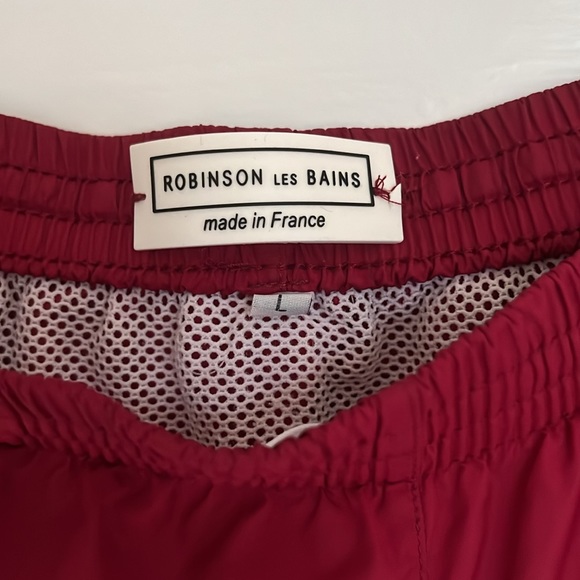 Robinson Les Bains swimsuits. Burgundy. - Picture 2 of 6